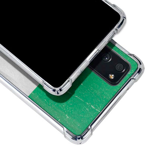 Nigeria Flag Distressed Galaxy S20 FE Clear Case